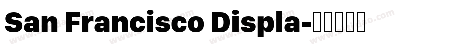 San Francisco Displa字体转换